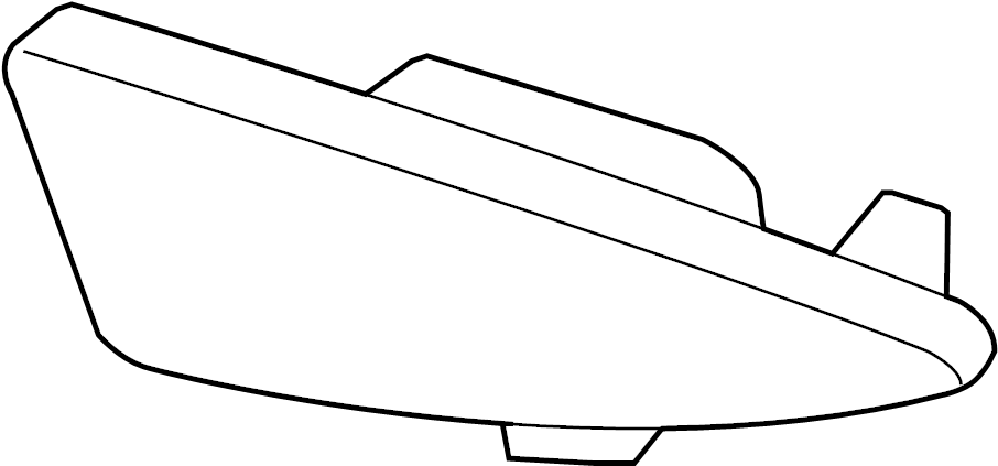 Фара противотуманная левая Hyundai Elantra 2006-2011