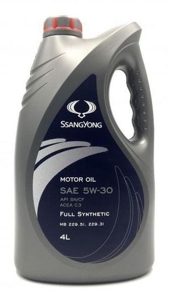 Масло моторное SsangYong Motor Oil 5W-30 4L