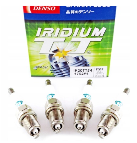 Комплект иридиевых свечей зажигания IK16 Denso Iridium TT 