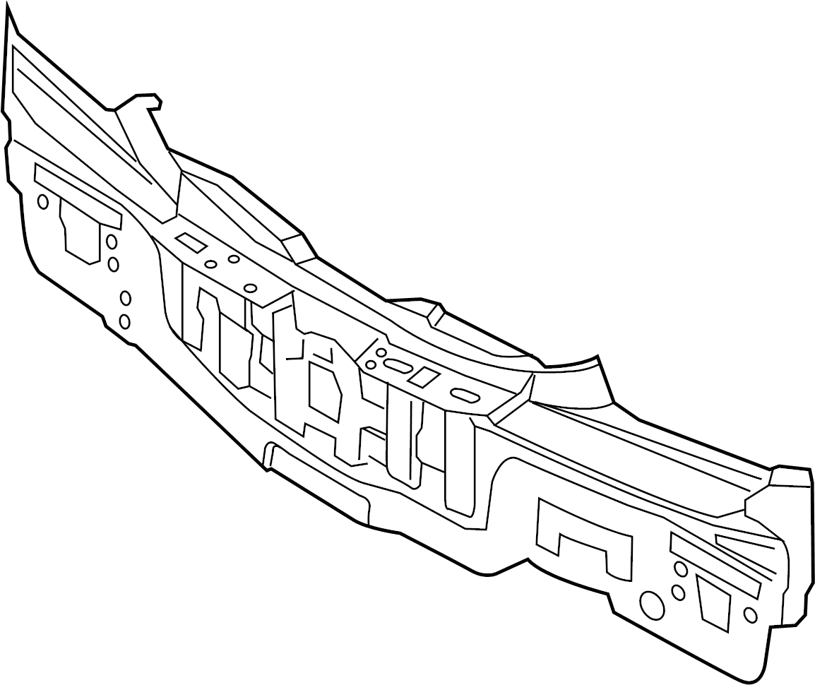 Панель зад 4DR 4L000