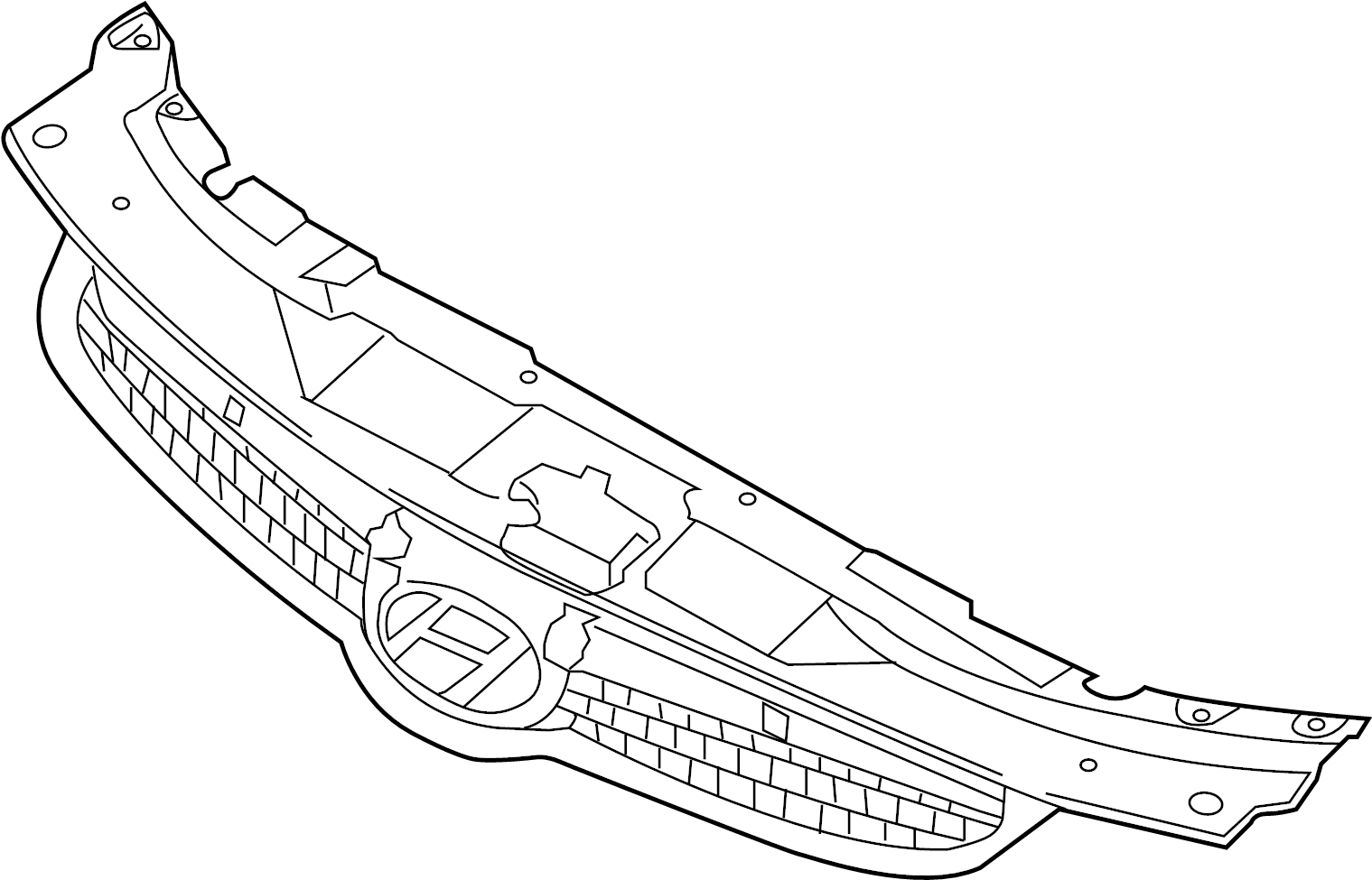 Решетка радиатора сетка -10