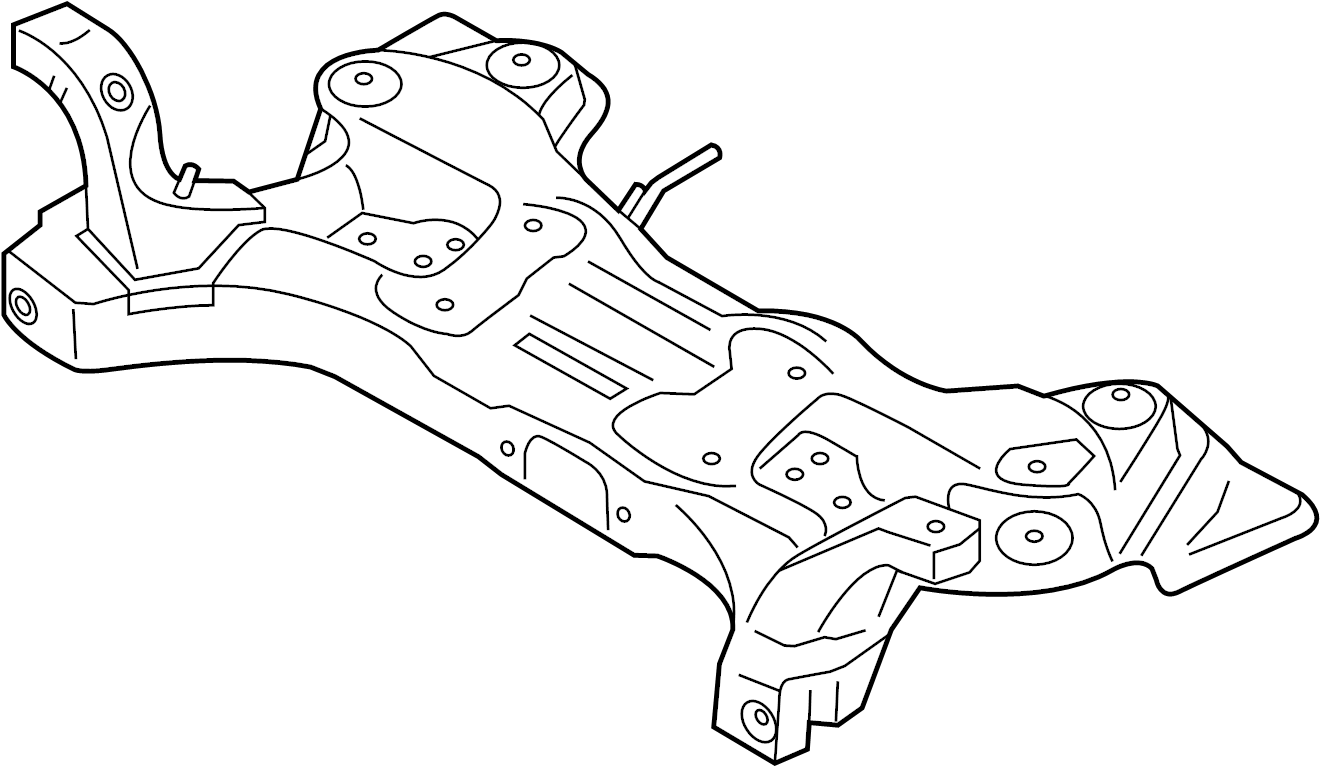 Подрамник nty. Toyota 57161-12904 CROSSMEMBER, Front. 624001g000. 55160h8000.